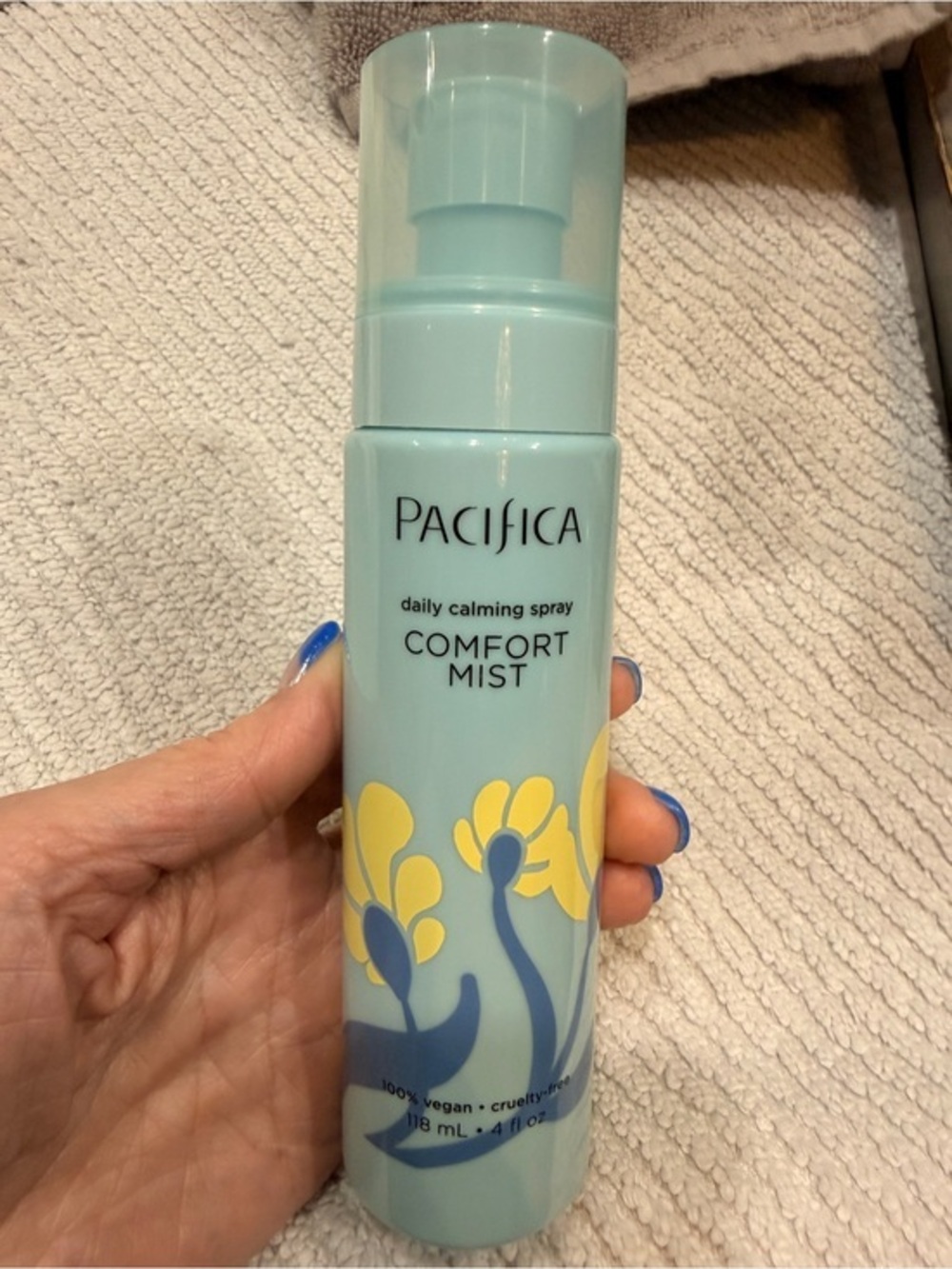PACIFICA Full-Size Comfort Mist Daily Calming Spray 4oz NWOB